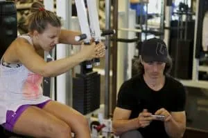 Dunedin fitness center Unprofessional Gym Character