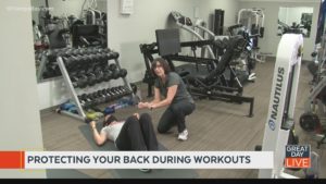 Patty on WTSP - Protect Your Back