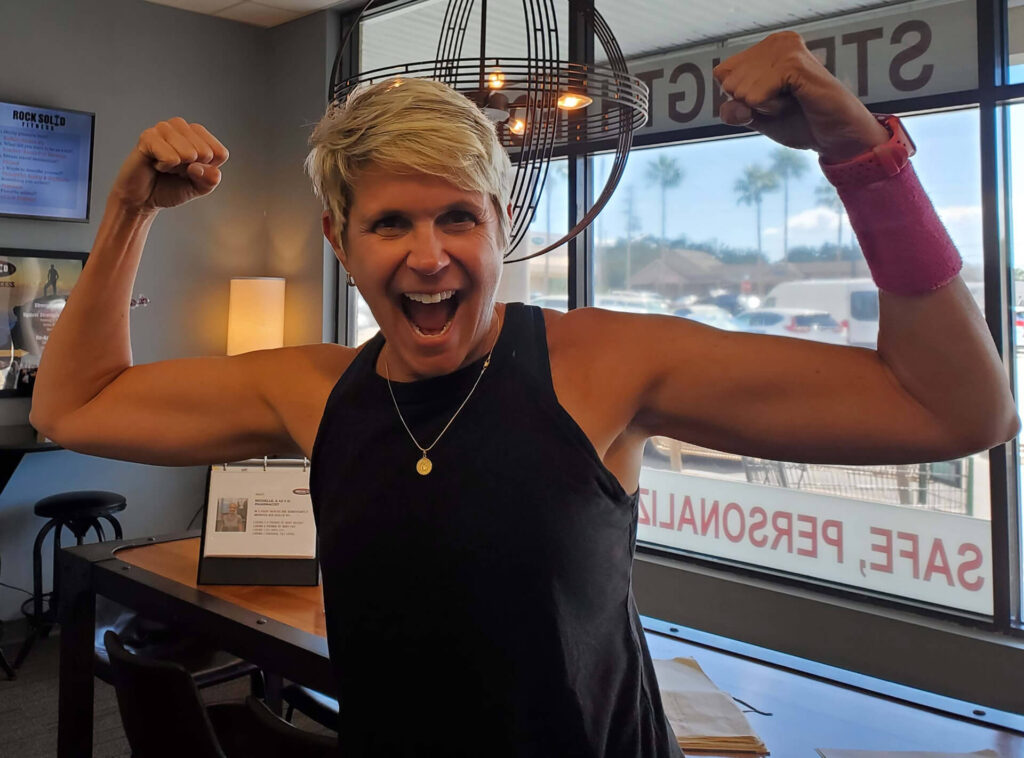 Christy Vogel at Rock Solid Fitness