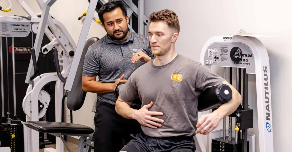 Core Training on the Rotary Torso machine