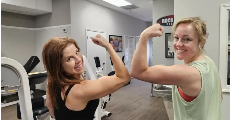 Clients flexing muscles - the gland you already have
