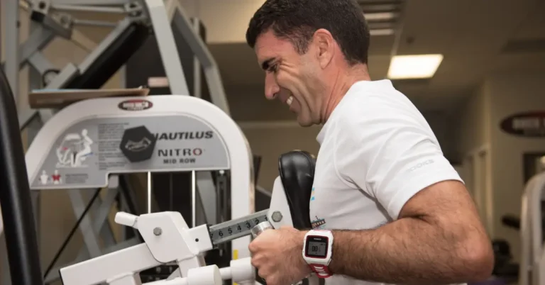 One of the best exercise equipment for strength training the Nautilus Mid Row