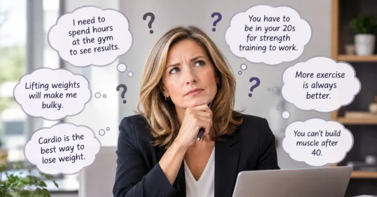 Woman confused by fitness myths